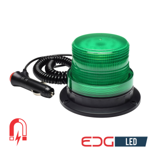 GREEN FLASHING BEACON LIGHTS • MAGNETIC BASE