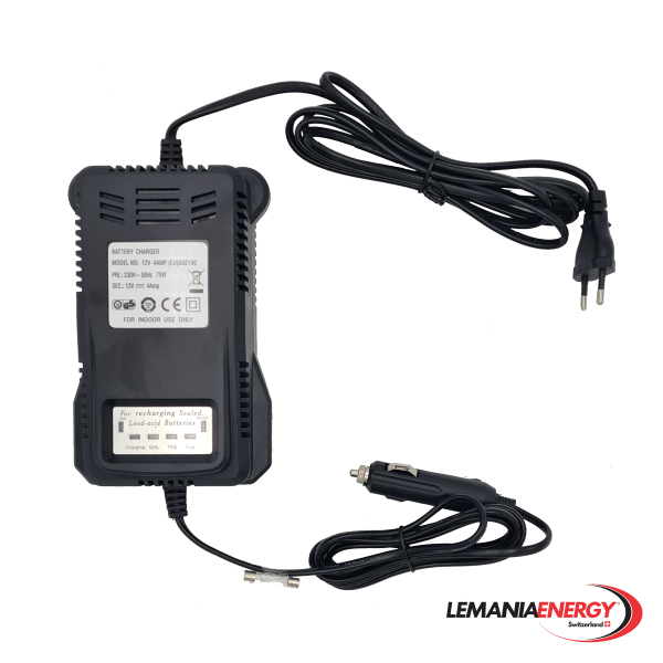 LEMANIA 12V / 4A CHARGER